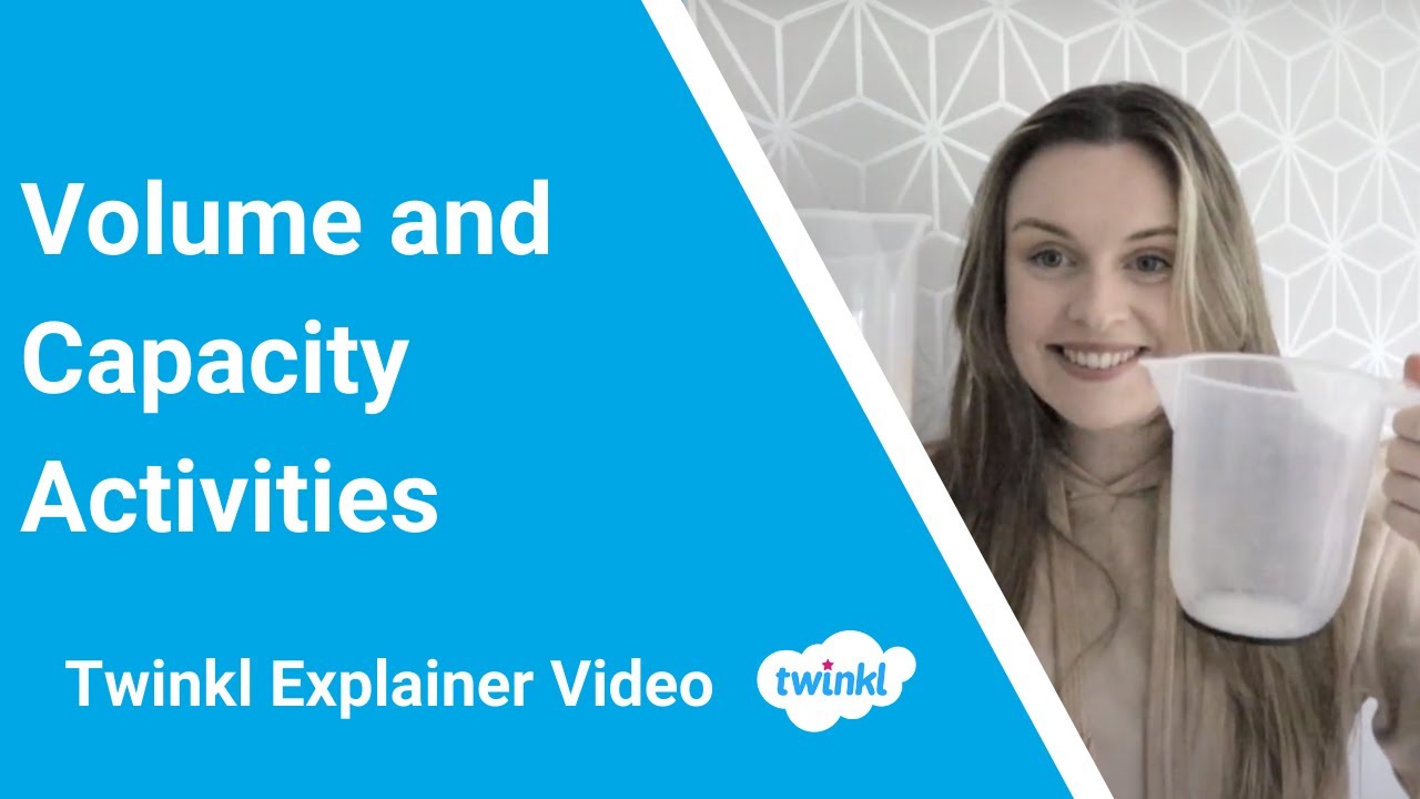 Volume and Capacity Activities