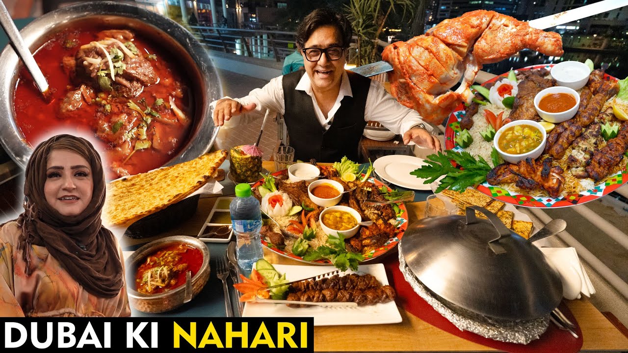 Best Nahari In Dubai | Tandoori Bistro JLT | Huge Tandoori Platter Dubai | Pakistani Nahari