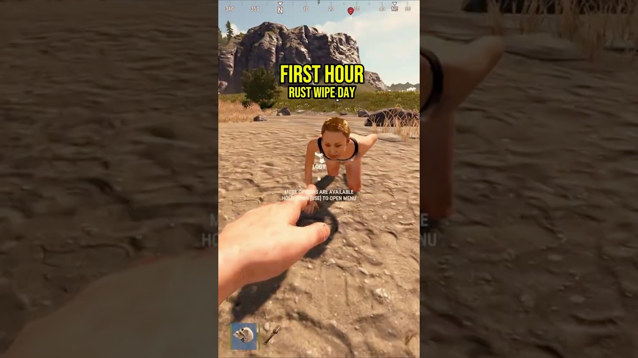 First Hour of Wipe Be Like&hellip; #rustshorts #rust