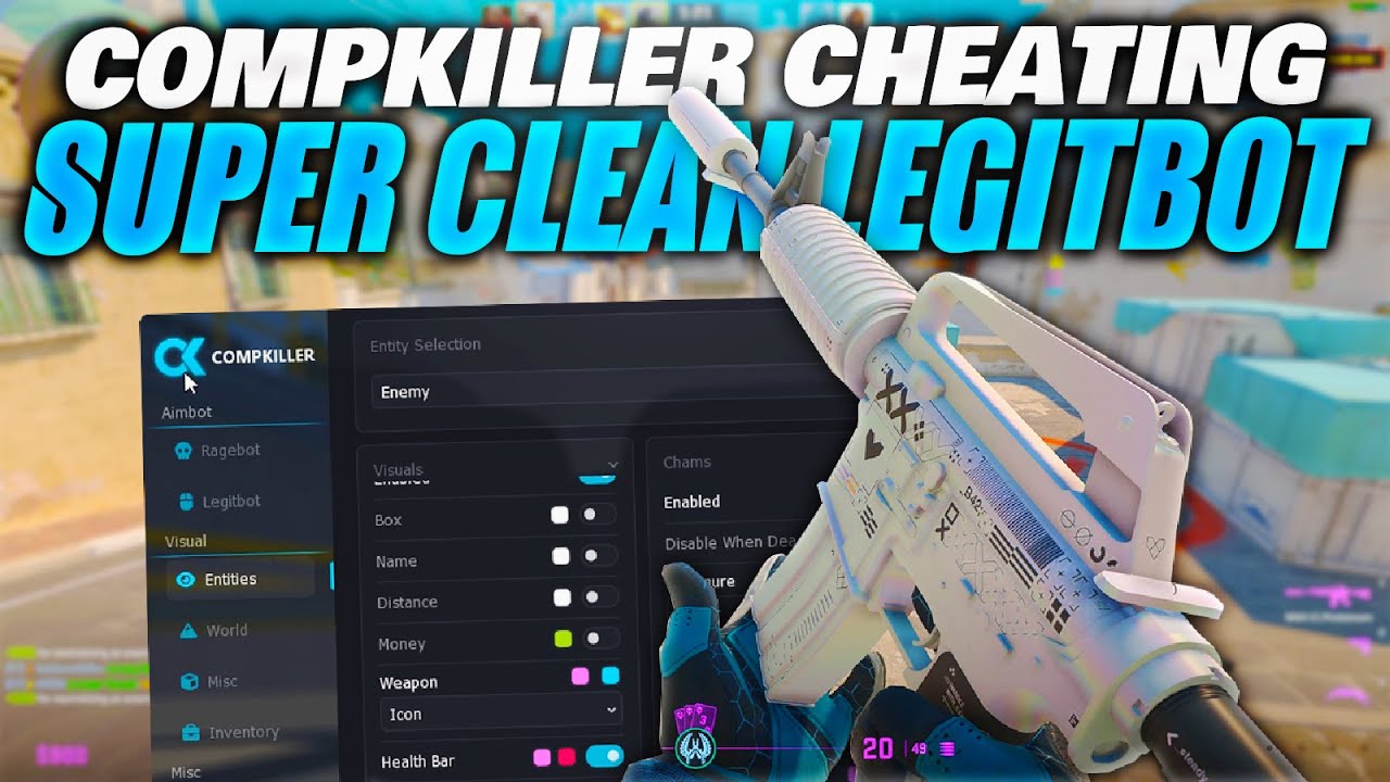 Влюбился в этого ЛЕГИТБОТА (CompKiller CS2 CHEATING)