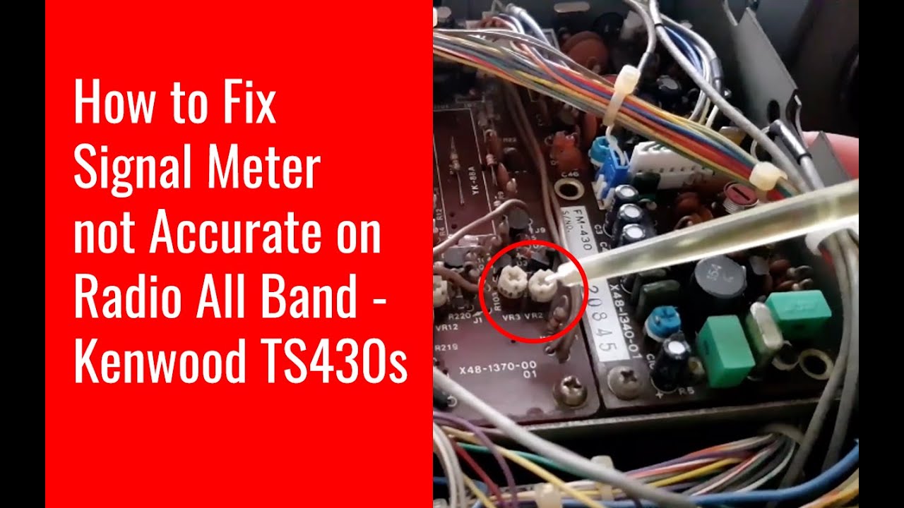 🔴 Memperbaiki S Meter Radio Kenwood TS 430s yang pelit | Ngebrik VLOG#29