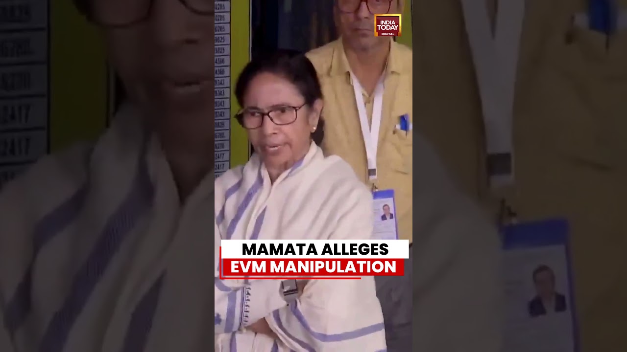 Mamata Banerjee Alleges EVM Manipulation | Strong Room Row Triggers Political Storm #MAMATA #BENGAL