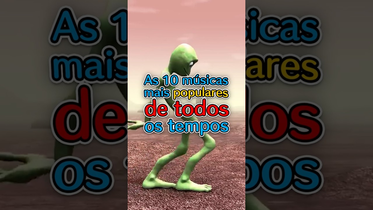 As 10 m&uacute;sicas mais populares de todos os tempos #shorts #musica