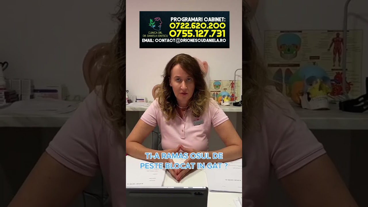TI A RAMAS OSUL DE PESTE BLOCAT IN GAT |  Clinica ORL Dr. Daniela Ionescu