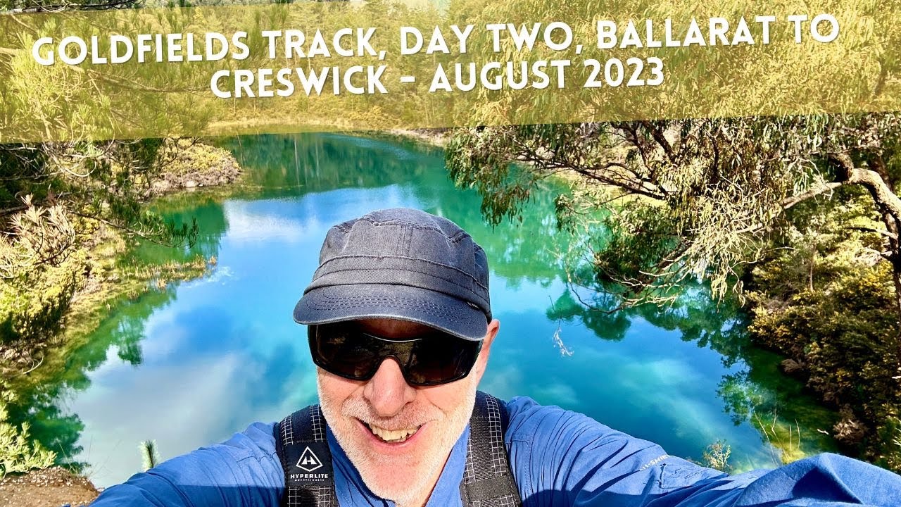 Goldfields Track, Day Two, Ballarat to Creswick, August 2023