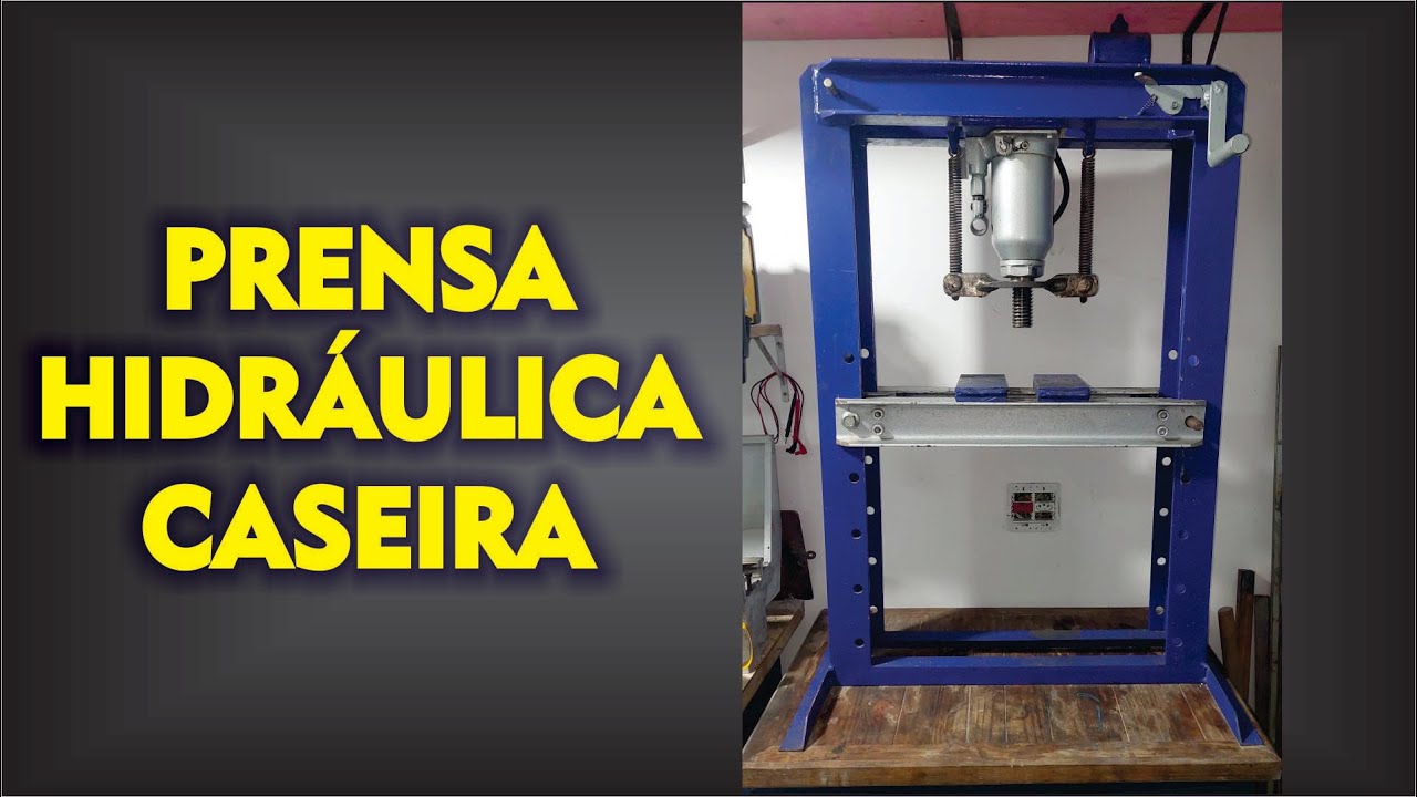 Fabricando uma Prensa Hidráulica caseira (parte 2)