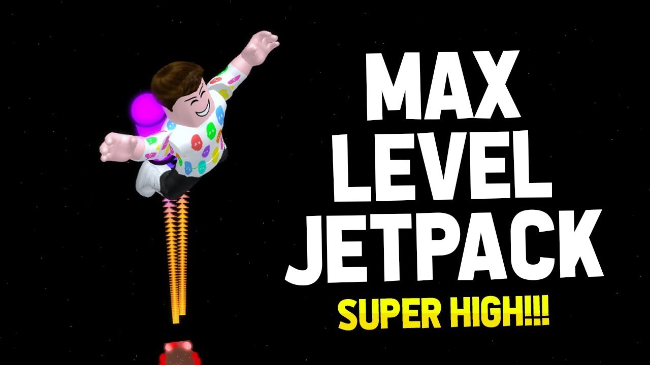 REACHING MAX LEVEL JETPACK in ROBLOX JETPACK SIMULATOR