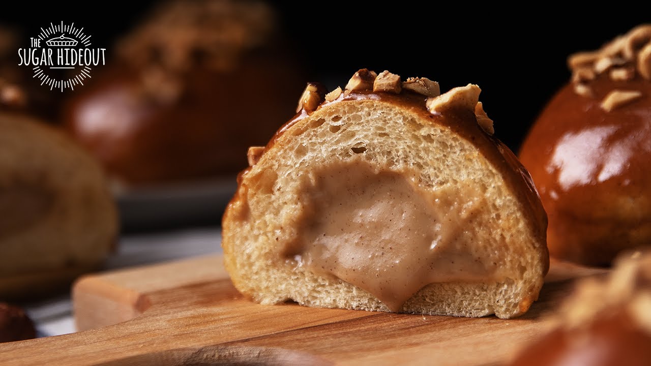 Hazelnut Buns (Vegan) | Silent Baking, ASMR