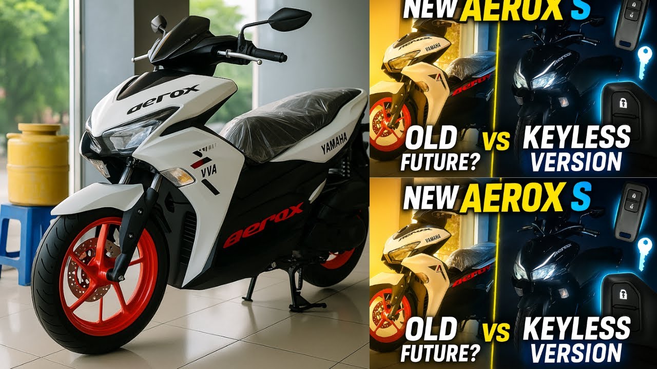 Normal vs S Version Aerox – Kya Farq Hai? 🔑”