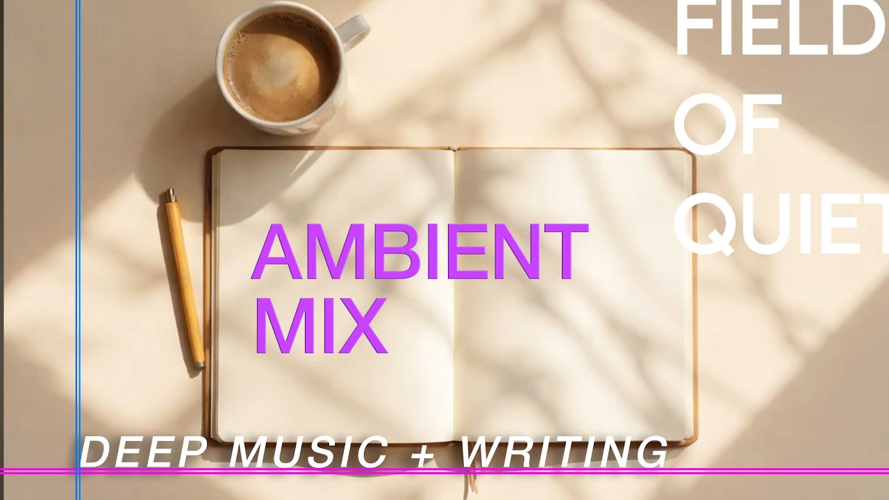 Deep Music & Writing Sounds — Ambient Mix for Deep Focus/Relaxing ASMR