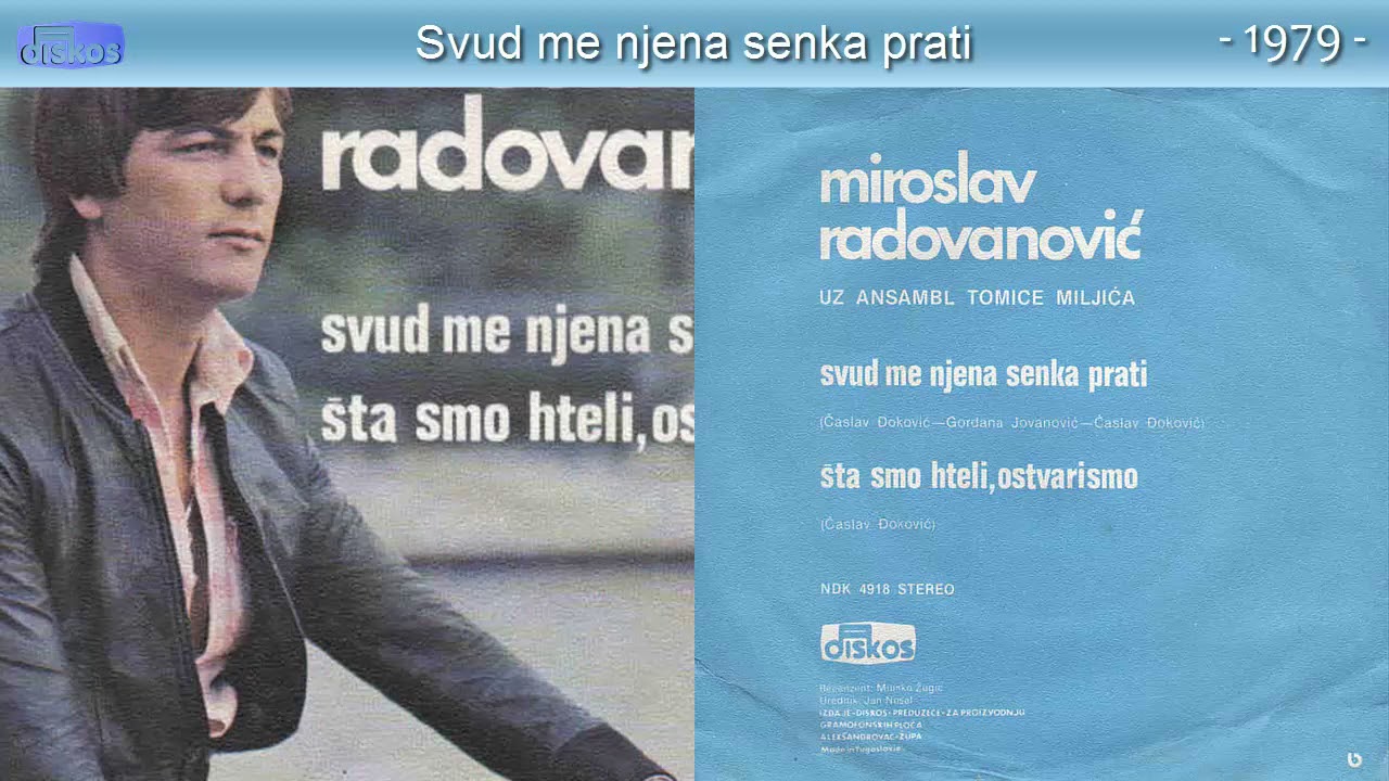 Miroslav Radovanovic - Svud me njena senka prati - (Audio 1979)