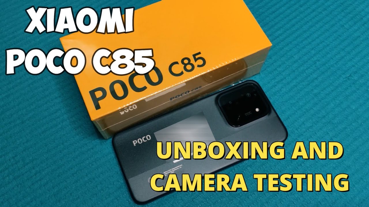 Xiaomi POCO C85 Unboxing and Camera Testing