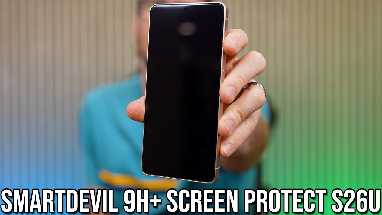 Защитная пленка из закаленного стекла SmartDevil 9H+ для Samsung S26 Ultra