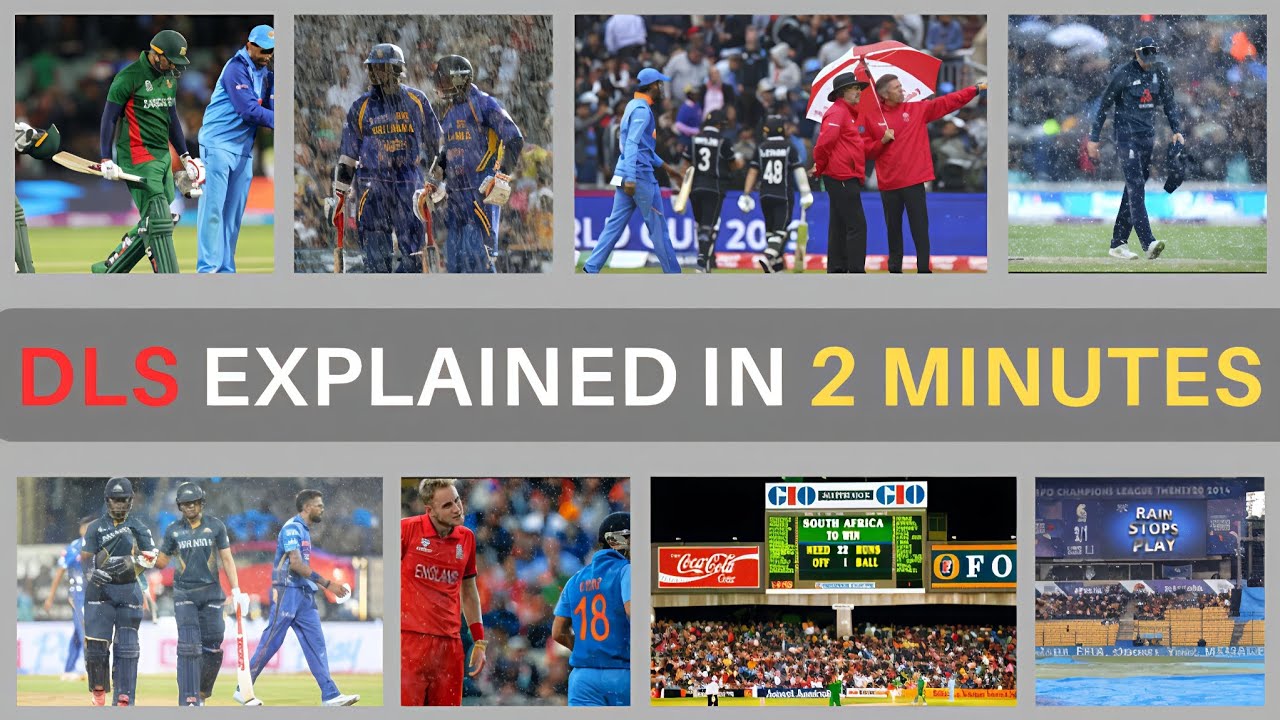 DLS Method Explained in 2 Minutes | Cricket Rules Made Simple 