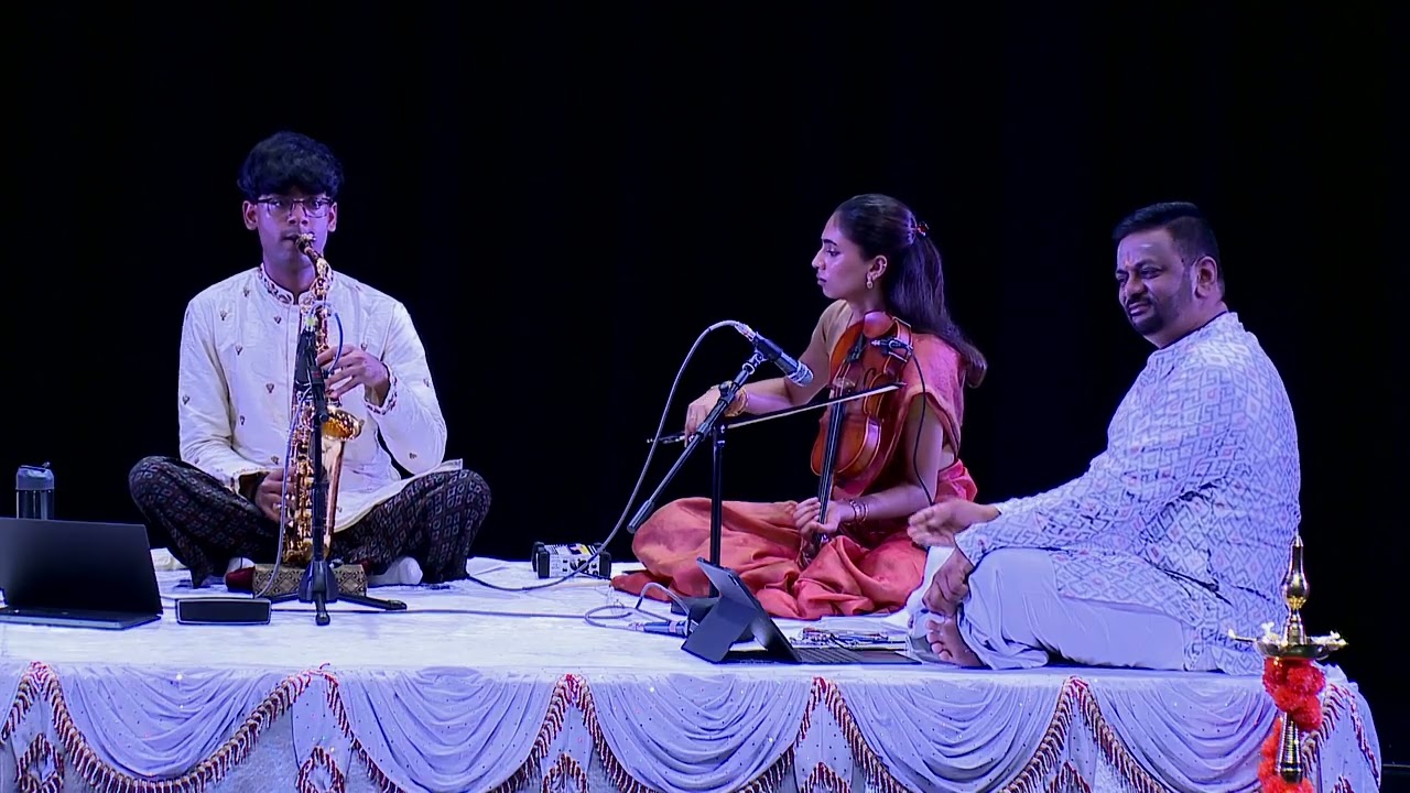 Carnatic Saxophone Arangetram - Sree Kānthimathim