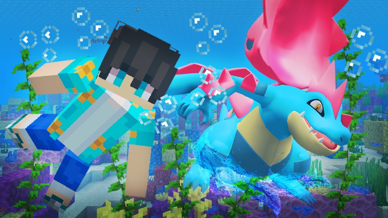 CONHEÇAM O REI DOS MARES DA PIXELMON MEGA