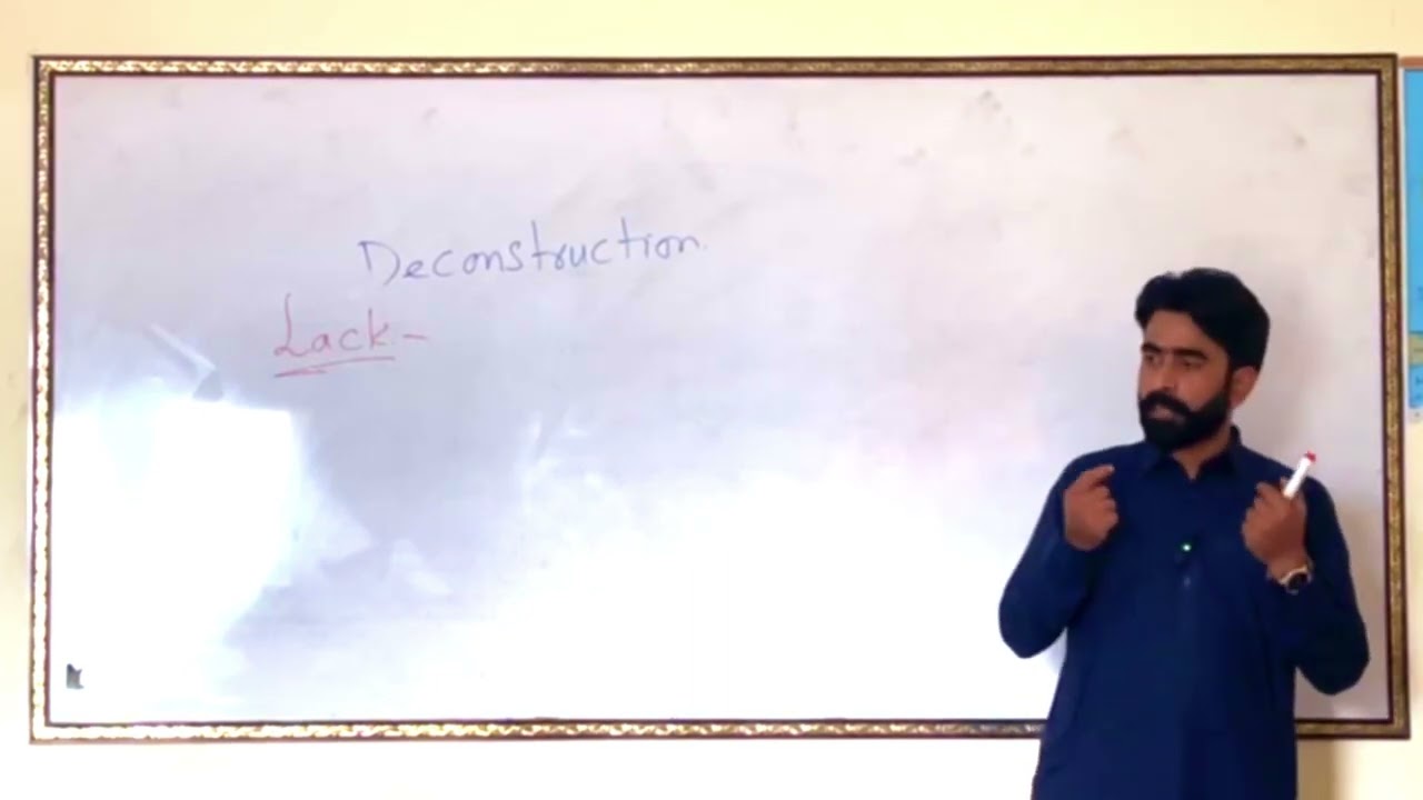 Key terms in Deconstruction