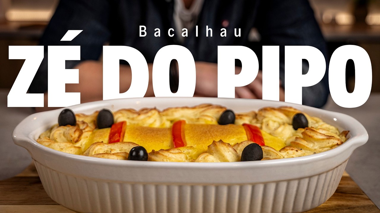 Bacalhau à Zé do Pipo, sem pré-cozedura! 👍