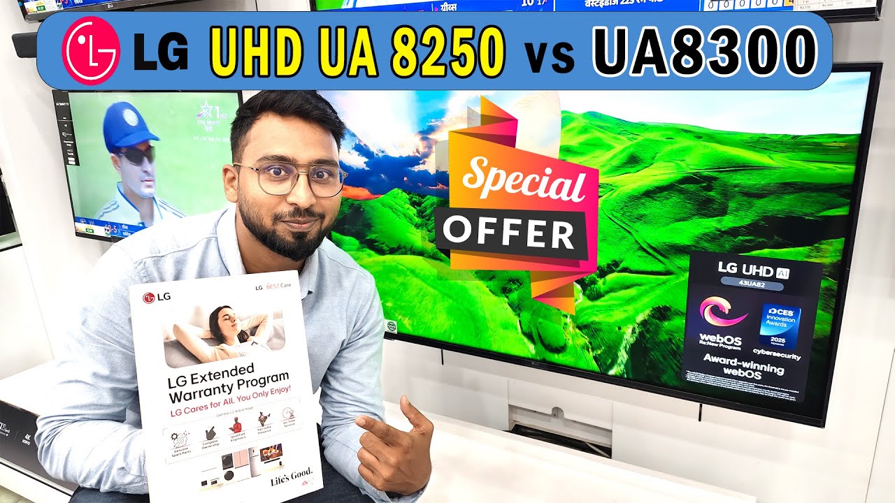 LG 43UA82506LA vs LG 43UA8300 |43