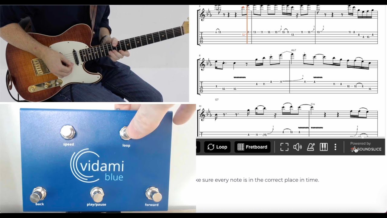 Do You Want To Practice Guitar More Effeciently? Meet The Vidami Blue #vidami,#vidamilooper