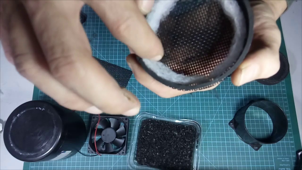 Tutorial Como Fazer Filtro de Carvão Ativado para Estufa PC Grow