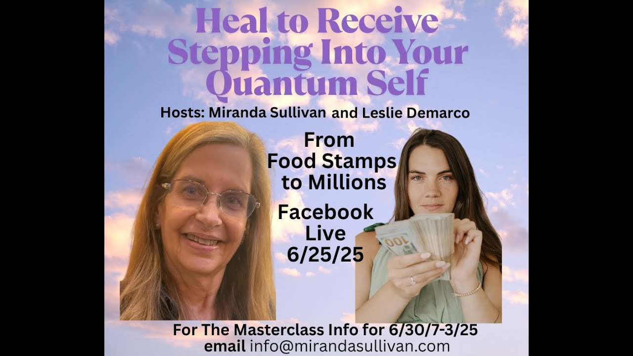 From Food Stamps to Multi-Millionaire. Leslie Demarco Shares Her Story with Miranda Sullivan
