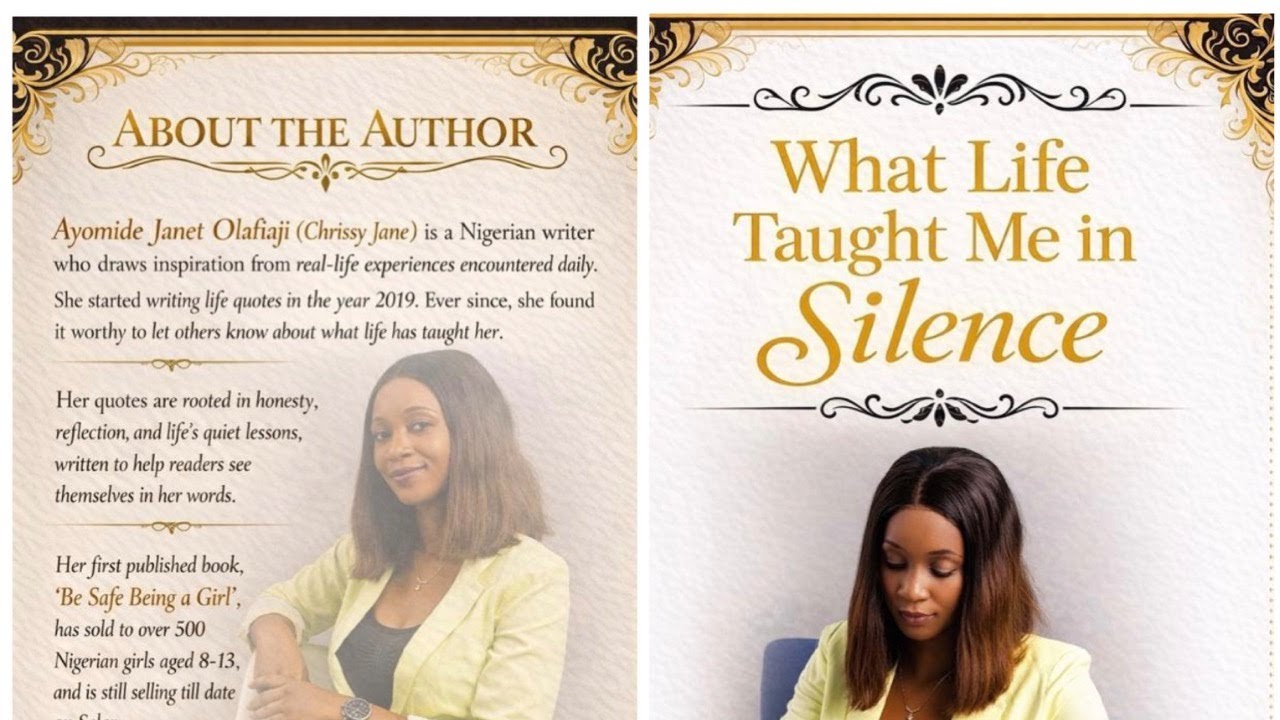 Book Launch of What Life Taught Me in Silence