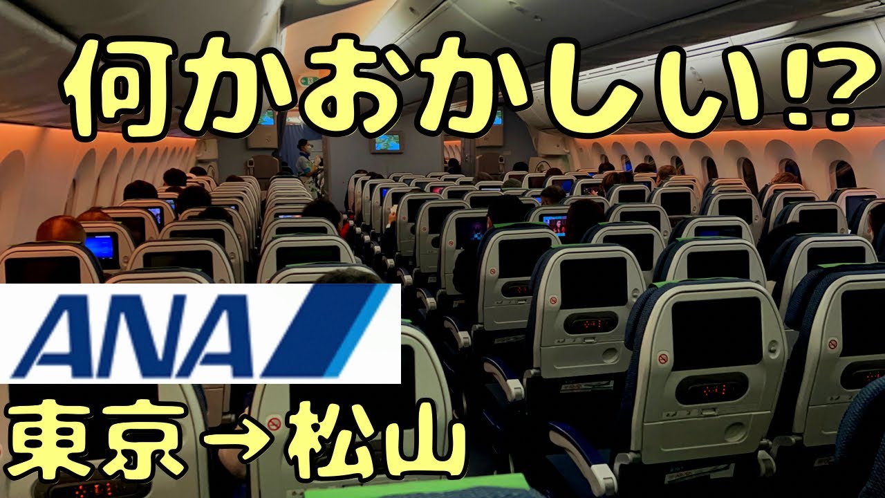 ANA を利用したら違和感を感じる機材に遭遇したんだけど...