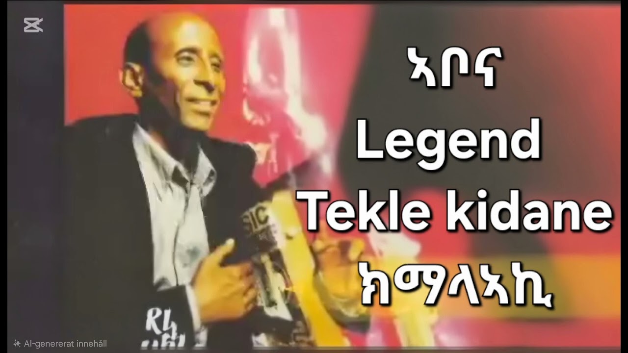 Eritrean Old Music Legend Abona Tekle Kidane kmaleki