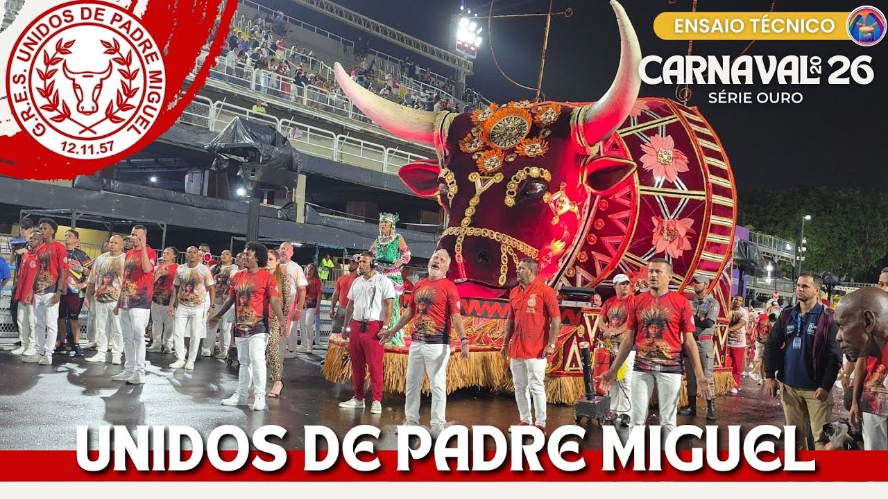 UNIDOS DE PADRE MIGUEL 2026 | ENSAIO TÉCNICO COMPLETO NA SAPUCAÍ 
