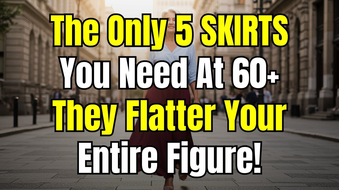 How to Wear a Skirt at 60+ and Look AMAZING! | Casual Luxury Style Tips for Older Women