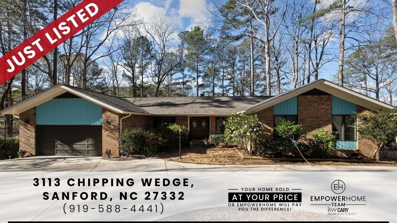 Stunning Lakefront Home in Sanford, NC – Your Dream Home Awaits!