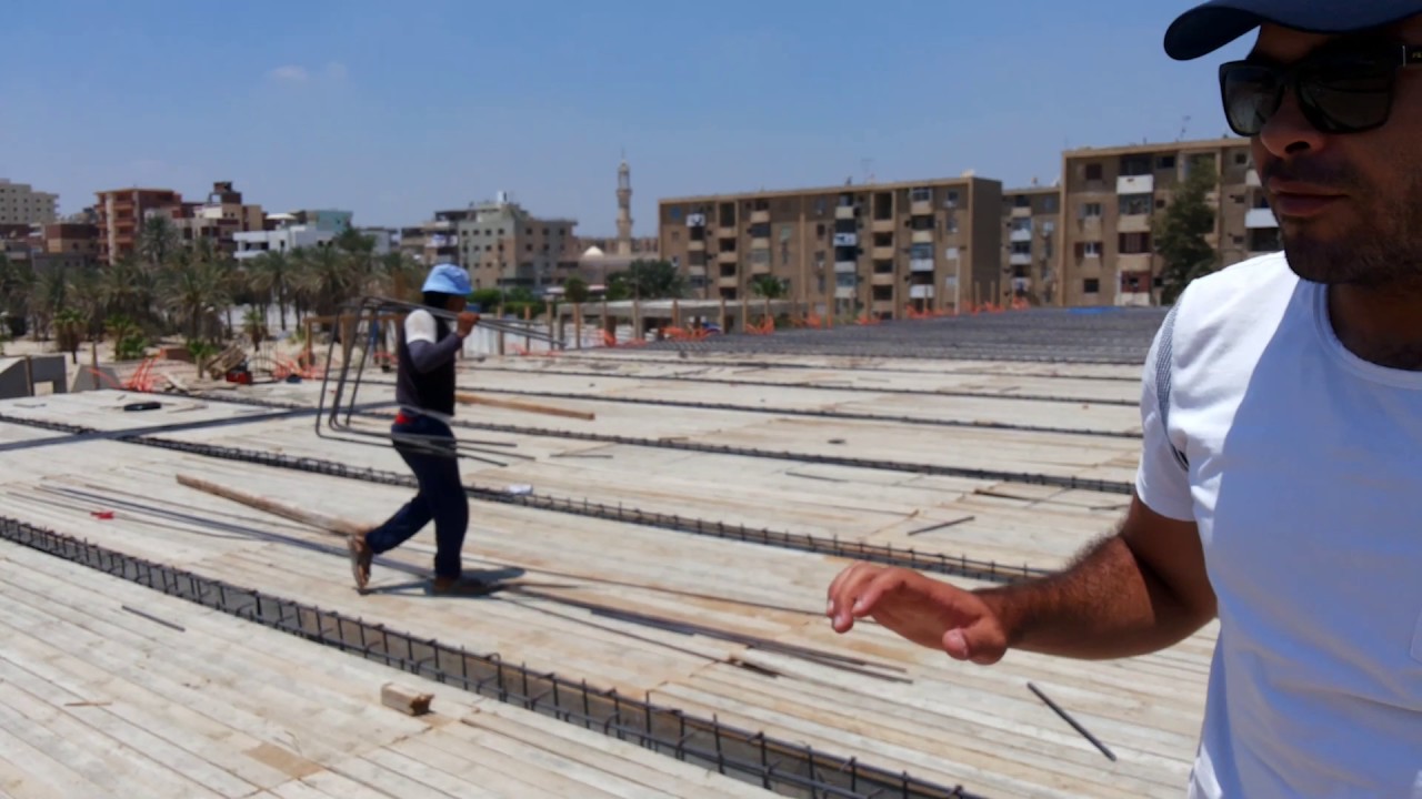 تنفيذ بوست تنشن Post-Tension Beams الجزء الثانى