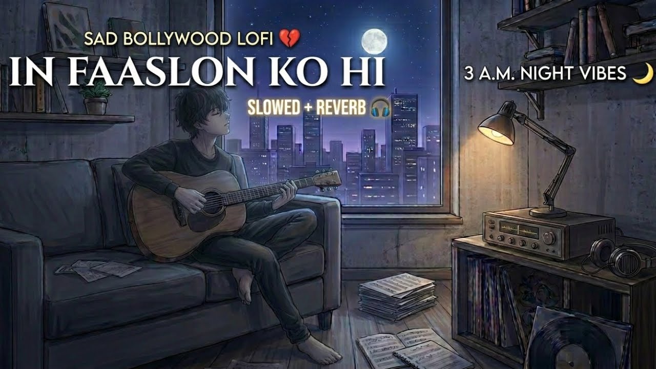 In Faaslon Ko Hi | Aesthetic Sad Lofi Hindi | Slowed & Reverb | 3 A.M. Vibes