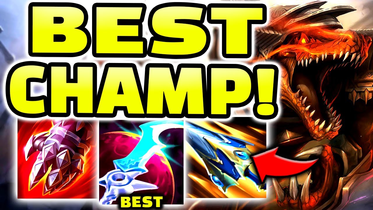 RENEKTON TOP IS THE #1 BEST CHAMP TO COUNTER ALL TOPLANERS 👌 S14 Renekton TOP Gameplay Guide