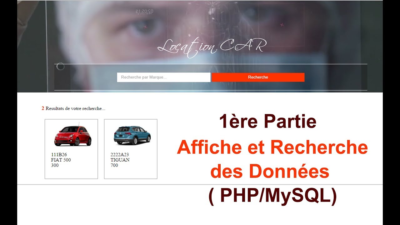 Application Web PHP/MySQL