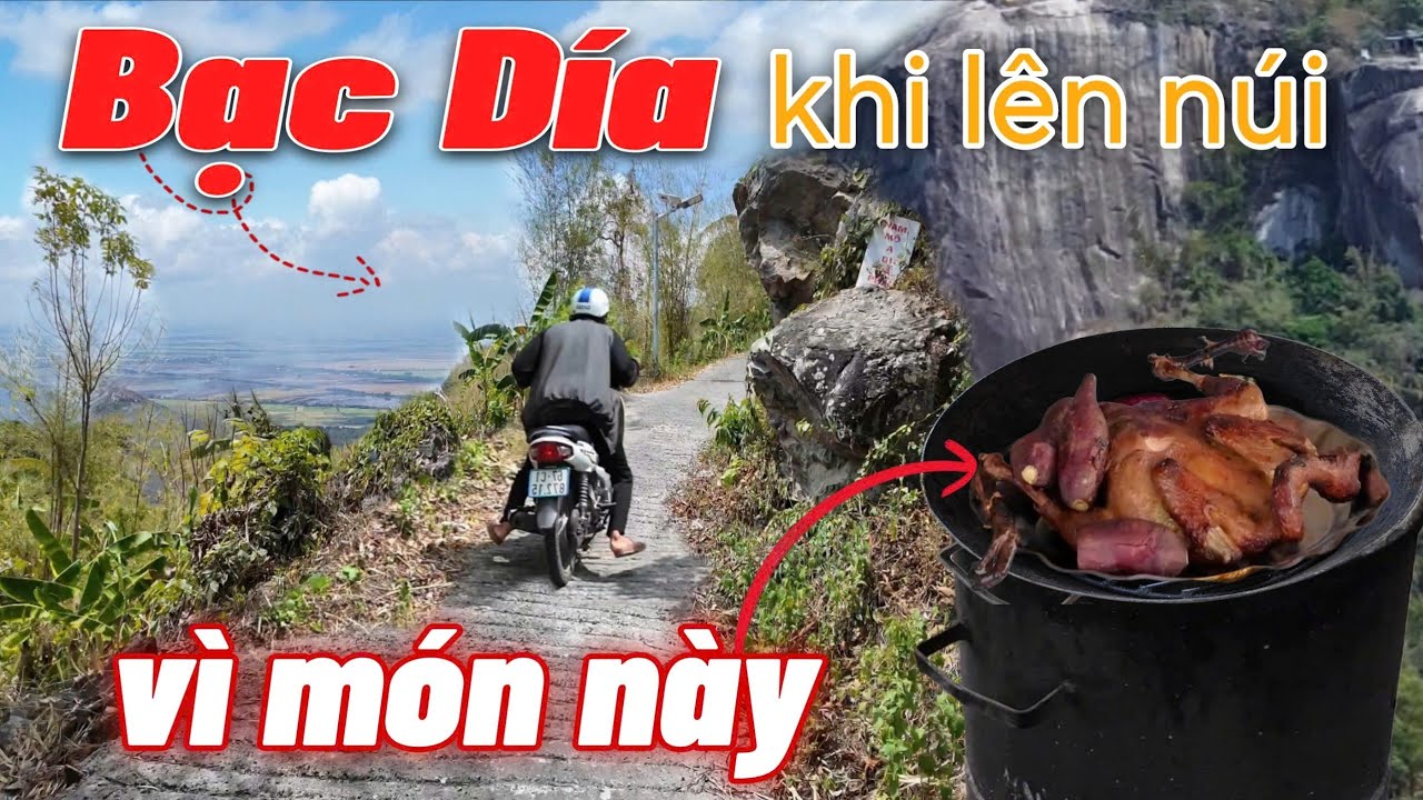 MẠO HIỂM chạy xe lên NGOẠ LONG SƠN (Núi Dài - An Giang) chỉ vì món này.