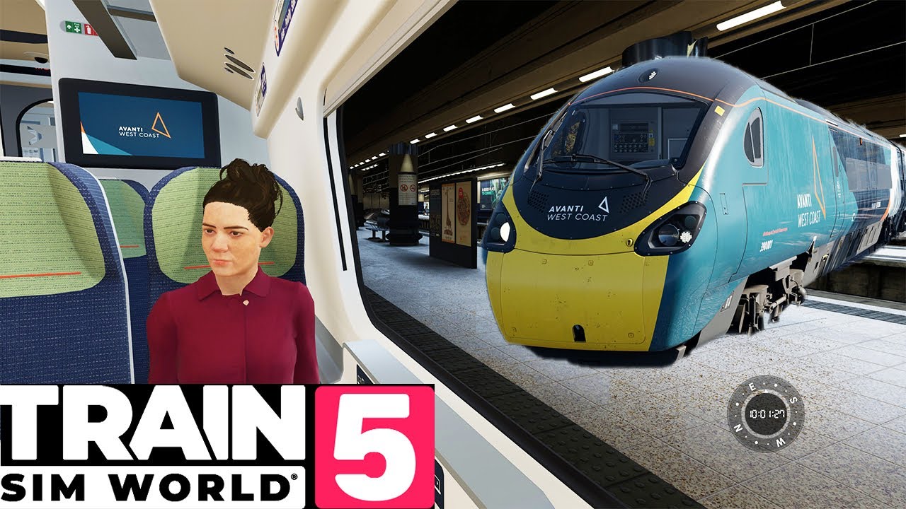 Train Sim World 5 - Class 390 Pendolino Passenger Experience