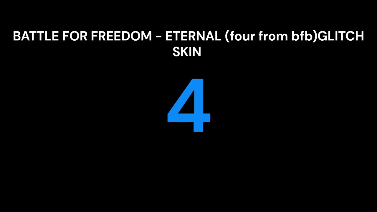 BATTLE FOR FREEDOM | LIES OST | ETERNAL (BFB four) GLITCH chase theme