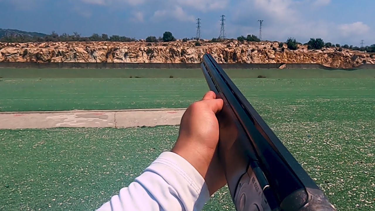 Olimpik Trap  25 Atış - Olympic Trap Shooting 25 Shot -Gopro slow mo