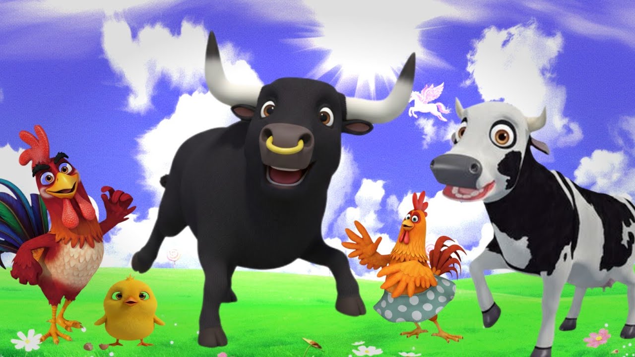 ​¡Fiesta de Animales! 🐄 La Vaca y el Pollito Bailando | Animato Fiesta