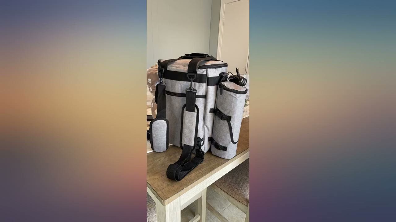 Ruff Dog Travel Bag for Supplies - W// Dog Travel Accessories & Water Resistant - review