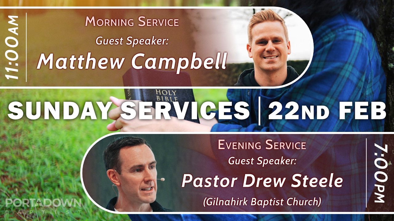 Keep Running The Race Of Faith (2 Timothy 4:6-8), Matthew Campbell - 22nd February 2026