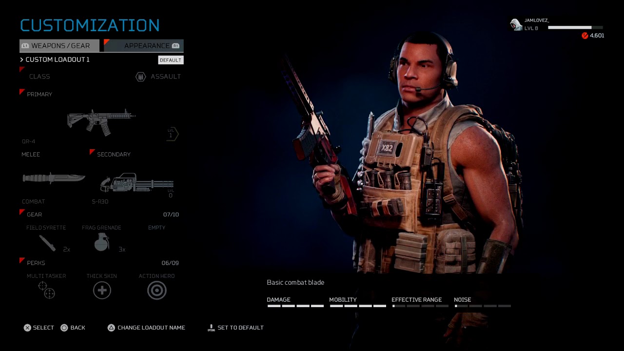 SOLDIER CUSTOMIZATION: PREDATOR HUNTING GROUNDS