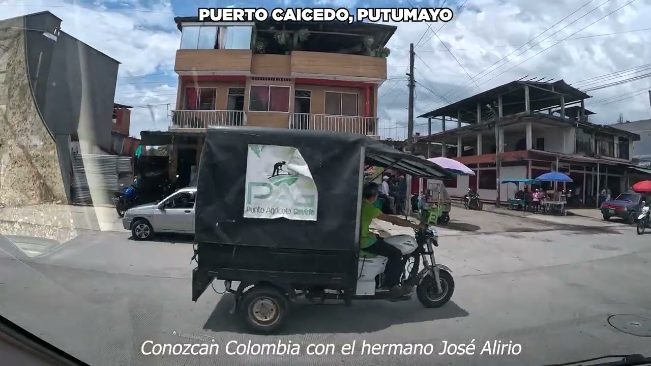 Neiva - Putumayo. Parte 9. Villagarzón - Santa Ana - Conozcan Colombia con el Hermano José Alirio