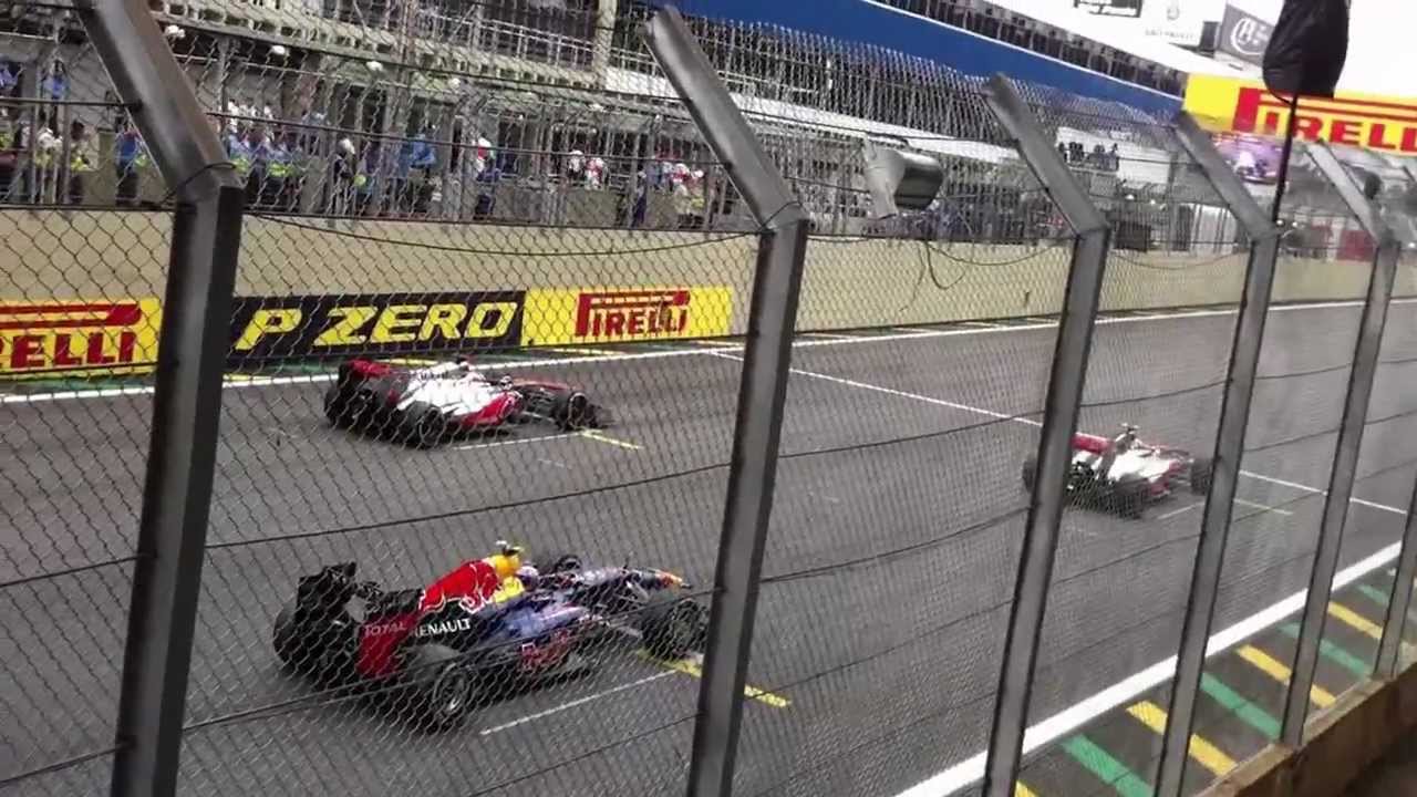 F1 2012 - Interlagos Race Track - Warm Up and Start