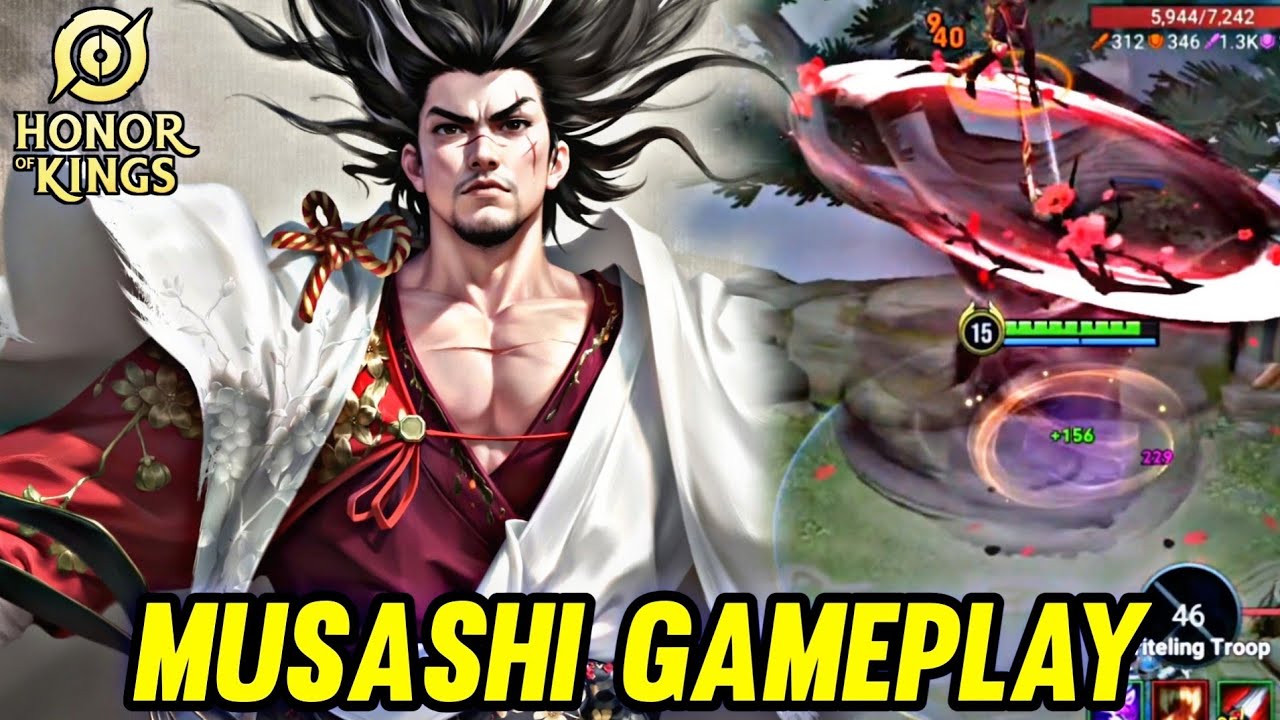 HOK : MUSASHI GAMEPLAY | IN JUNGLE - HONOR OF KINGS