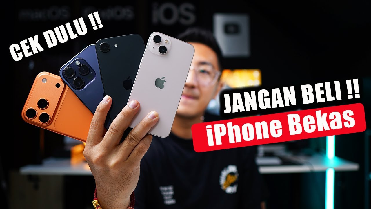 Jangan Beli iPhone Bekas Sebelum Cek 7 Hal Ini