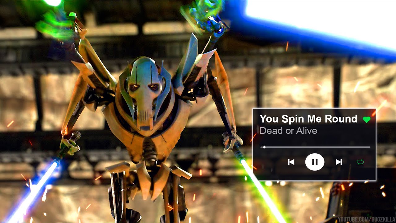 Star Wars Spins Synced to &lsquo;You Spin Me Round&rsquo; (Like a Jedi)