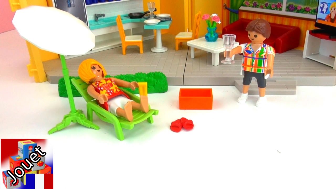 Maison de vacances Playmobil Summer Fun 6020 – Démo ouverture de la maison de vacances